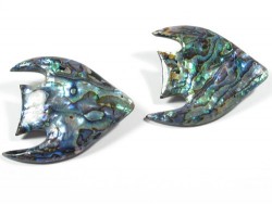 Fish brooch from Paua ~4,5cm